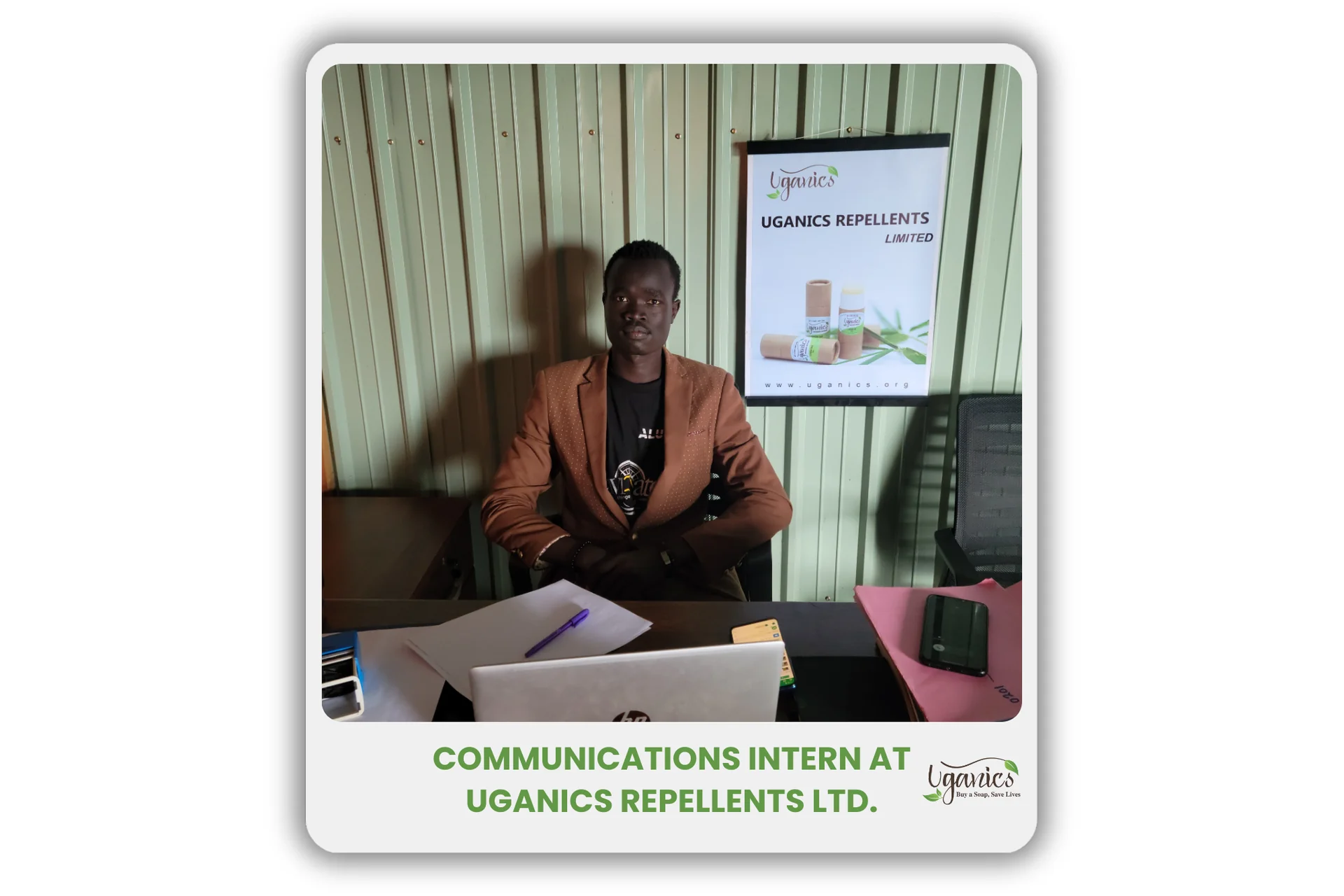 Uganics brand identity